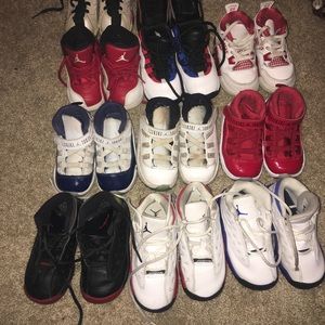 Size 6c Jordan lot for $200
